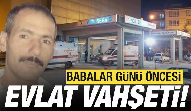 Ankara’da evlat dehşeti! Babasının boğazını kesti