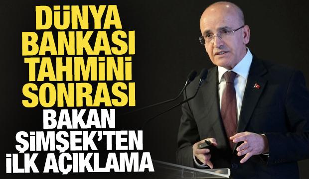 Bakan Şimşek: Programımıza duyulan güvenle beklentiler iyileşiyor