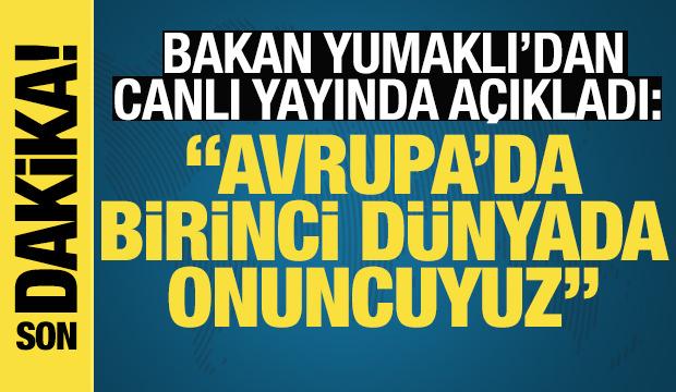 Bakan Yumaklı'dan önemli açıklamalar