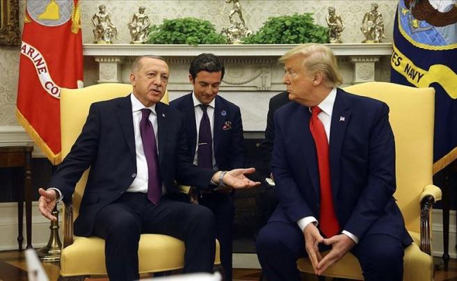 Başkan Erdoğan, ABD Başkanı Trump ile görüştü!