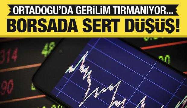Borsa güne düşüşle başladı!