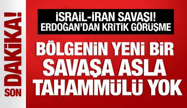 Cumhurbaşkanı Erdoğan'dan kritik görüşme: Yeni bir savaşa tahammül yok!