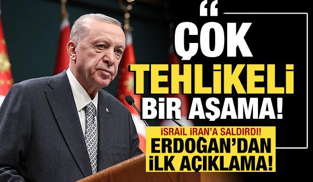 Cumhurbaşkanı Erdoğan'ın İsrail'in İran'a yönelik saldırılarına ilişkin ilk açıklama!