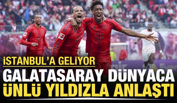 Galatasaray dünyaca ünlü yıldızla anlaştı: Bu akşam İstanbul'a geliyor