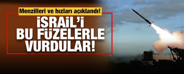 İran açıkladı: İsrail'i bu füzelerle vurmuşlar! İşte menzilleri ve hızları...