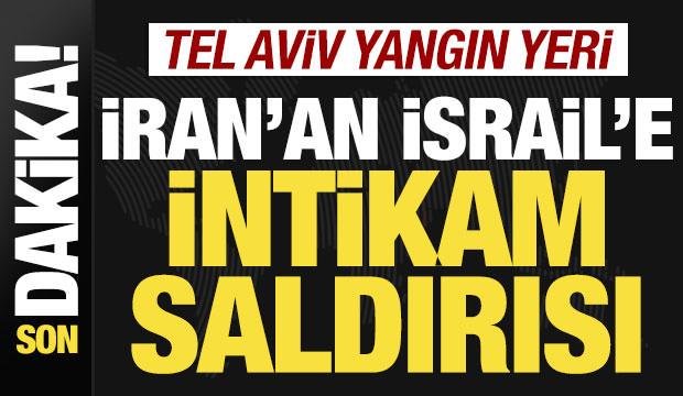 İran'dan son dakika İsrail açıklaması! İntikam saldırısı başladı! Tel Aviv yangın yeri