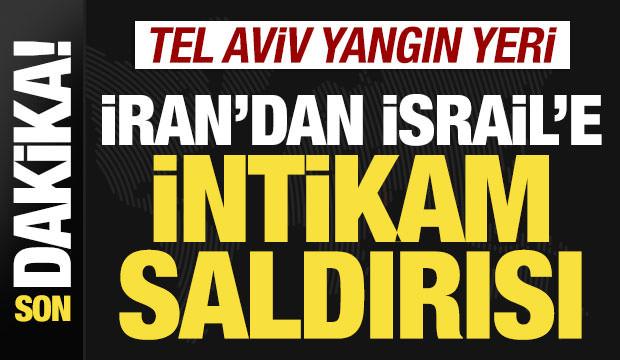 İran'dan son dakika İsrail açıklaması! İntikam saldırısı başladı! Tel Aviv yangın yeri