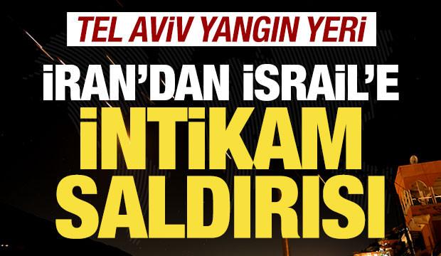 İran'dan son dakika İsrail açıklaması! İntikam saldırısı başladı! Tel Aviv yangın yeri