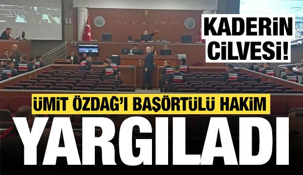 Kaderin cilvesi: Başörtüsü düşmanı Ümit Özdağ'ı başörtülü hakim yargıladı
