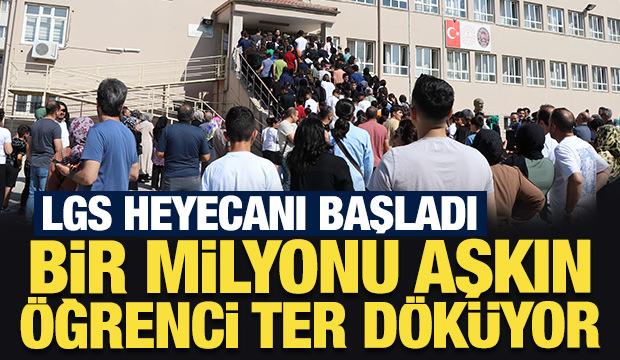 LGS kapsamındaki merkezi sınav başladı