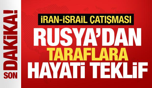 Son dakika! Rusya'dan, İran ile İsrail arasında arabuluculuk teklifi