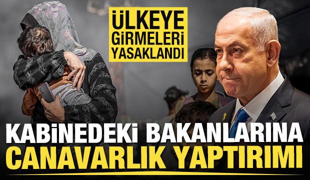 Soykırım destekçisi Siyonist bakanlara 'canavarlık' yaptırımı! Ülkeye girişleri yasaklandı
