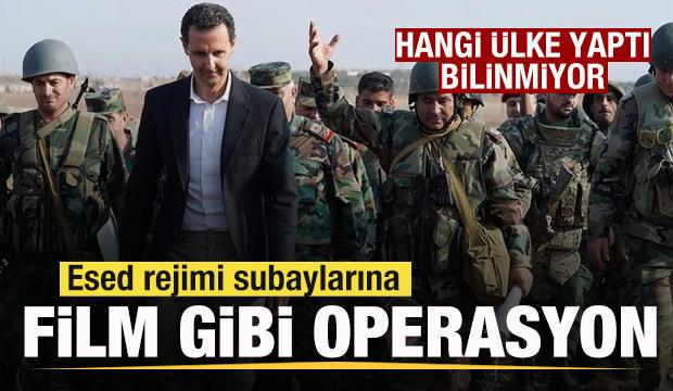 Suriye’de Esed rejimi subaylarına film gibi operasyon! Hangi ülke yaptı bilinmiyor