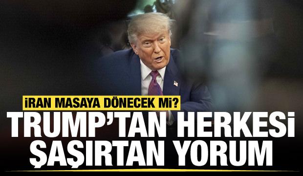 Trump İran'a saldırının anahtar rol üstleneceğini düşünüyor