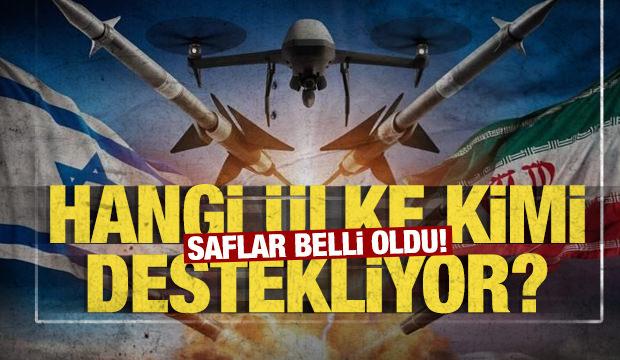 Ülkeler tarafını belli etti! İsrail'in İran'a saldırısına dört bir yandan tepki