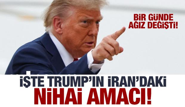 ABD basını yazdı! İşte Trump'ın İran'daki nihai amacı