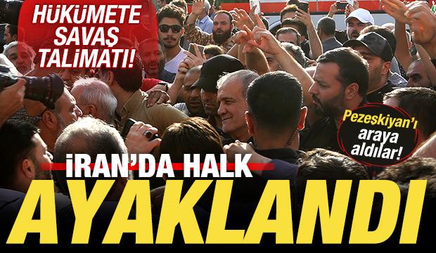 ABD'nin savaş kararı sonrası İran'da halk ayaklandı! Hükümete savaş talimatı