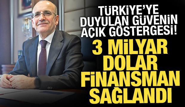Bakan Şimşek: Kamu sektörü bu yıl 3 milyar dolar finansman sağladı