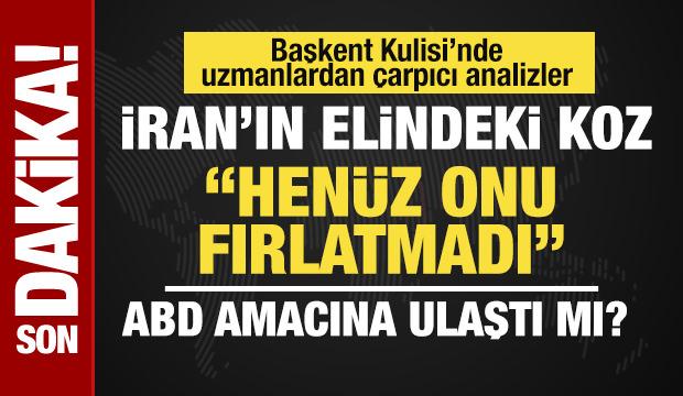 Başkent Kulisi'nde uzmanlardan çarpıcı analizler... İran o füzeyi henüz kullanmadı!