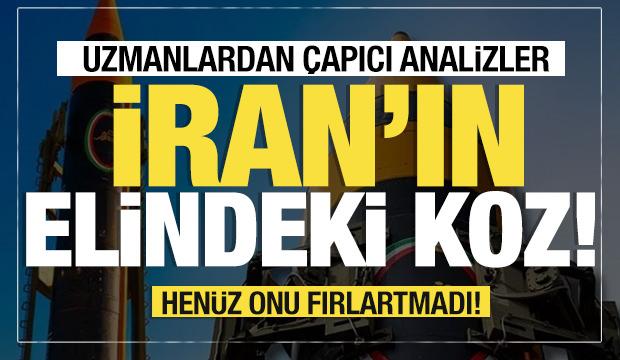 Başkent Kulisi'nde uzmanlardan çarpıcı analizler... İran o füzeyi henüz kullanmadı!