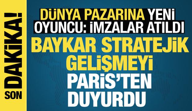 Baykar ve Leonardo'dan ortak girişim: Anlaşma yapıldı