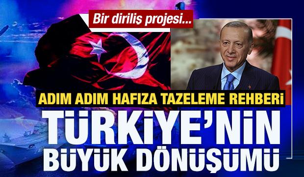 Bir diriliş projesi: Adım adım hafıza tazeleme rehberi! Türkiye'nin büyük dönüşümü