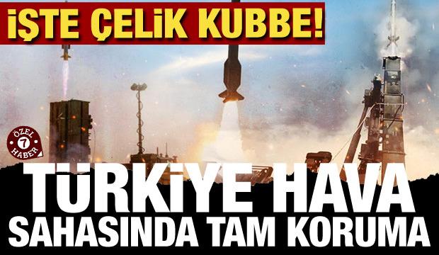 Çelik Kubbe ilk kez görüntülendi! Hava sahamızda kuş uçurtmayacak