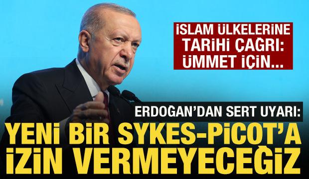 Cumhurbaşkanı Erdoğan'dan İslam ülkelerine tarihi çağrı