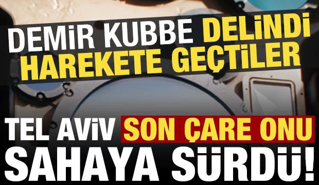 Demir Kubbe delindi, Tel Aviv son çare en yeni sistemi sahaya sürüyor: Demir Işın...