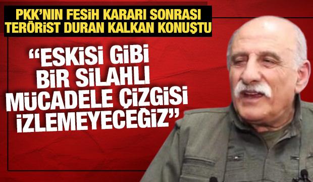 Duran Kalkan: PKK’nın feshinden geriye dönüş olmaz