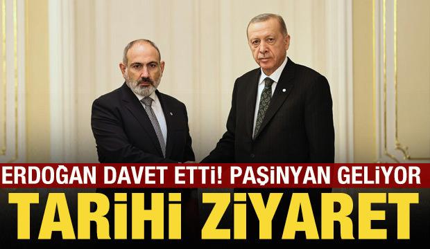 Erdoğan davet etti: Paşinyan, Türkiye'ye geliyor