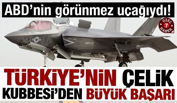 F-35'ler neye uğradığını şaşırdı! Çelik Kubbe'den büyük başarı