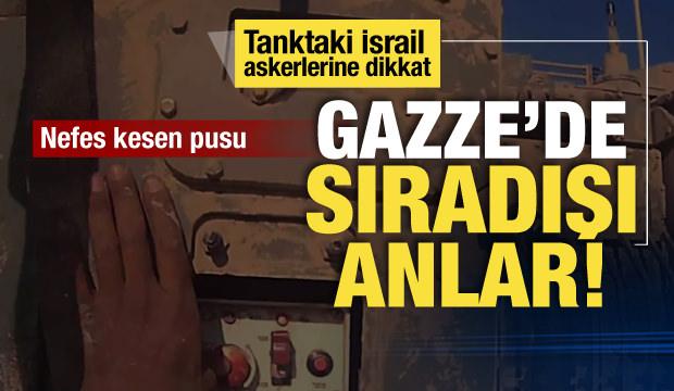 Gazze'de sıradışı anlar! Kassam Tugaylarından İsrailli askerlere müthiş operasyon
