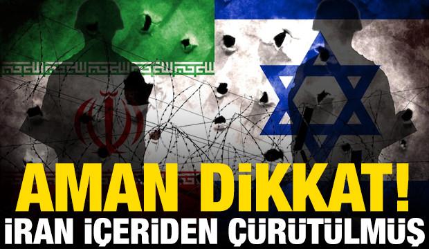 İran içeriden çürütülmüş aman dikkat