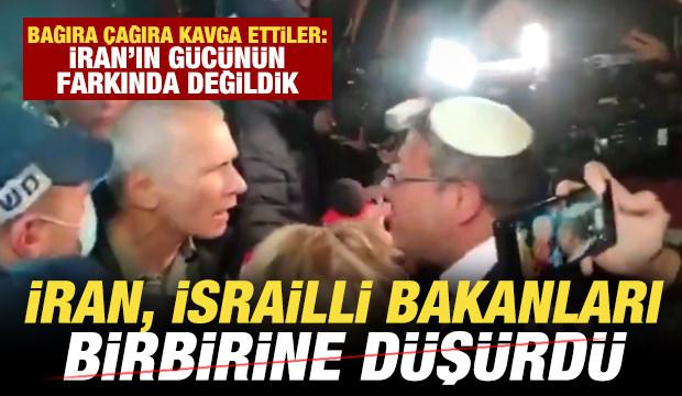 İran, İsrailli bakanları birbirine düşürdü: İran'ın gücünün farkında değildik