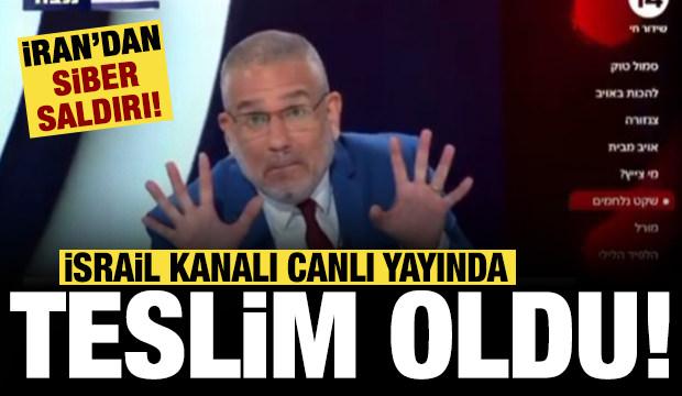 İran'dan İsrail kanalına siber saldırı: Canlı yayında neye uğradıklarını şaşırdılar!