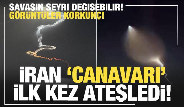 İran’dan İsrail’e yeni balistik füze: Hürremşehr iİlk kez ateşlendi