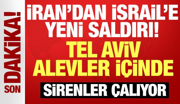 İran'dan son dakika açıklama: İsrail'e yeni saldırı dalgası başladı: Tel Aviv yanıyor!