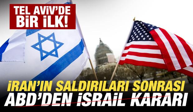 İran'ın saldırıları sonrası ABD'den son dakika İsrail kararı! Tel Aviv'de bir ilk