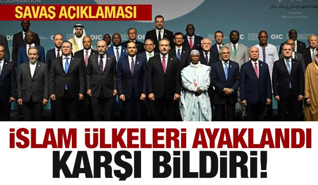 İslam İşbirliği Teşkilatı ayaklandı! İsrail'e karşı bildiri...Son dakika savaş açıklaması