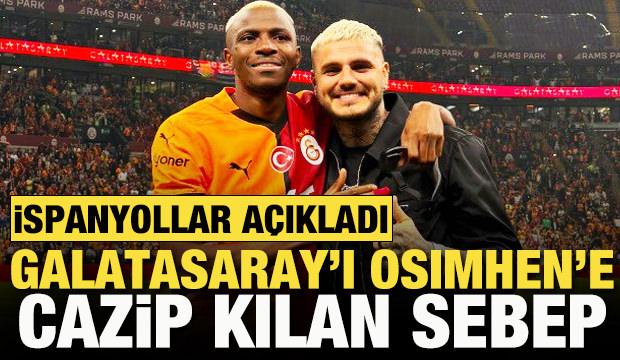 İspanyollar açıkladı! Galatasaray'ı Osimhen'e cazip kılan sebep