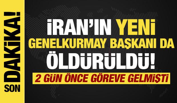 İsrail ordusu: İran'ın yeni Genelkurmay Başkanı öldürüldü!