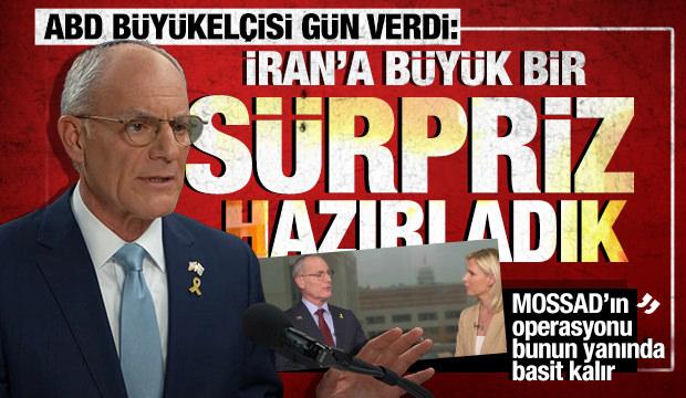 İsrail'in Washington Büyükelçisi Leiter gün verdi: İran'a bir dizi sürpriz hazırladık