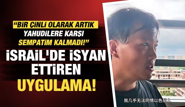 İsrail'in Yahudiler dışındakileri sığınaklara almamasına bir Çinli tepki gösterdi!