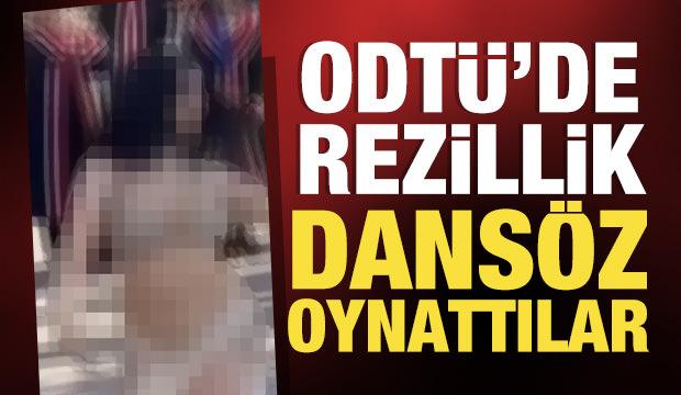 ODTÜ’de rezil görüntü: Mezuniyet törenine dansöz getirdiler