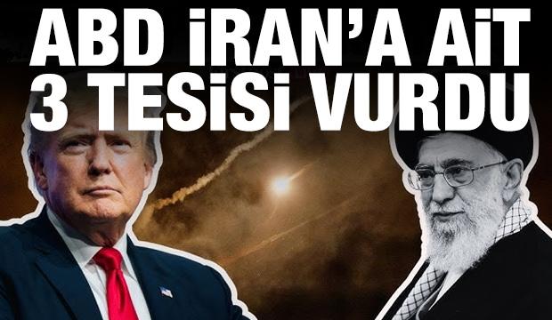 Son dakika: ABD savaşa dahil oldu! Trump duyurdu: ABD, İran'ın 3 nükleer tesisini vurdu
