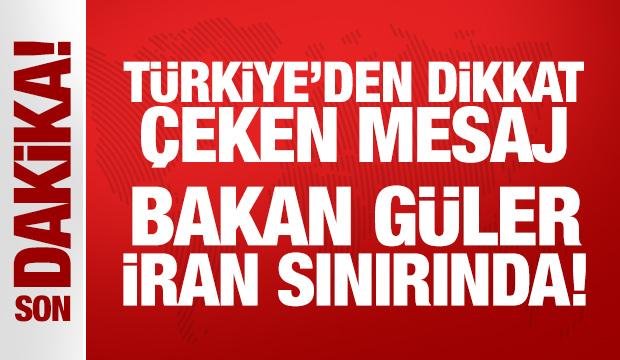 Son Dakika: Bakan Güler ve komuta kademesi, İran sınırında!