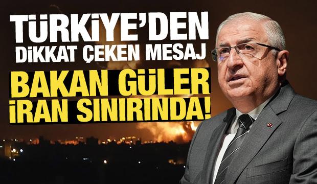 Son Dakika: Bakan Güler ve komuta kademesi, İran sınırında!