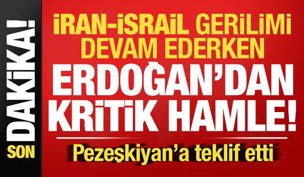 Son dakika: Erdoğan ile Pezeşkiyan arasında kritik görüşme!