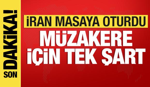 Son dakika haberi...İran masaya oturdu! Dünyanın beklediği açıklama